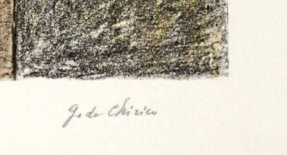 DE CHIRICO, Giorgio (1888-1978)

