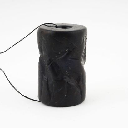 Set of eight Mesopotamian cylinder seals,...