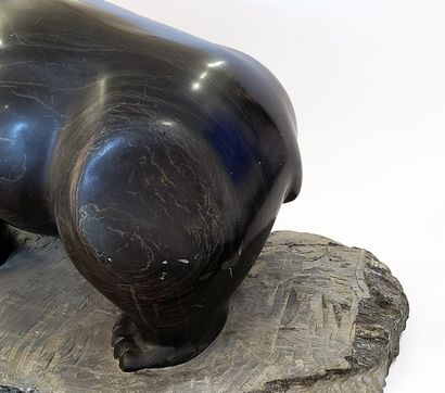 CAMERON, W.A. (1924-)

Grizzly

Sculpted...