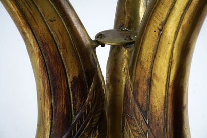 Attributed to Alain CHERVET

Low table, with...