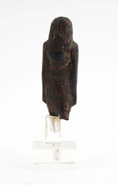 Fragmented faience amulet of the Egyptian...