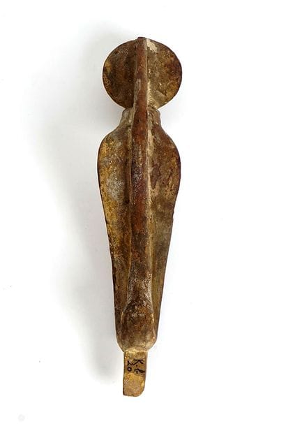 Egyptian wooden Uraeus, Ptolemaic period...