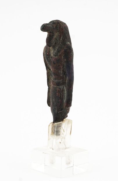 Fragmented faience amulet of the Egyptian...