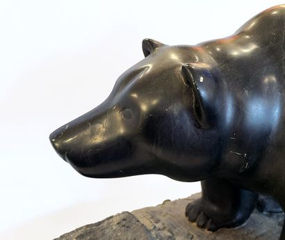 CAMERON, W.A. (1924-)

Grizzly

Sculpted...