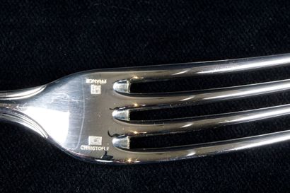 Christofle cutlery ALBI collection in silvery...