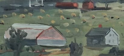 EAST, Benoit (1915-)

Landscape

Oil on masonite

Signed...
