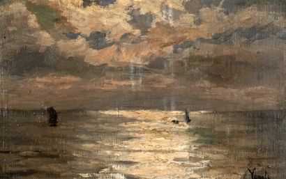 VOGELS, Guillaume (1836-1896)

The Sea

Oil...