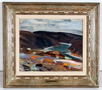 RICHARD, René Jean (1895-1982)

Bay, Charlevoix

Oil...