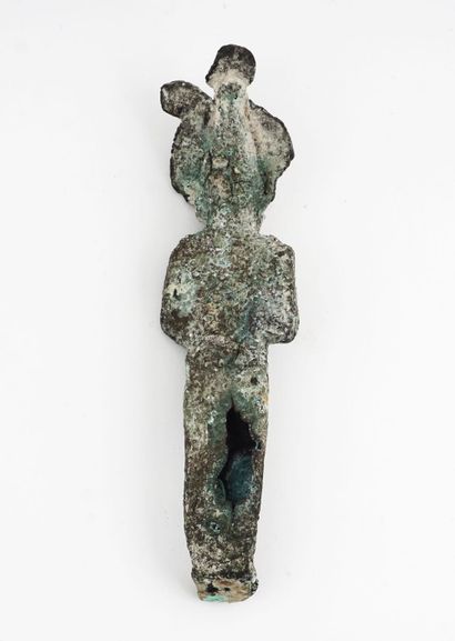 Bronze statuette of the Egyptian goddess...