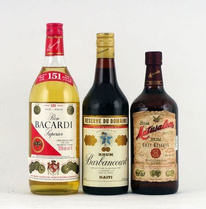 Sélection de Rhum - 3 bouteilles