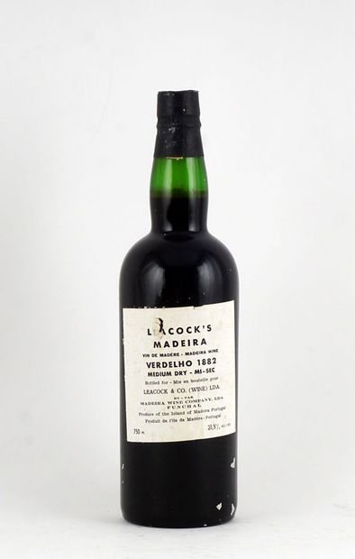 Leacock's Madeira Verdelho 1882 - 1 bout...