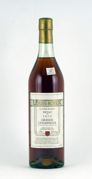 Cognac Louis Royer Grande Champagne 1973...