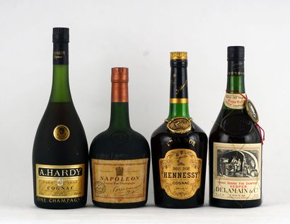 Sélection de Cognacs - 4 bouteilles