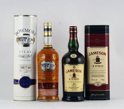 Bowmore 17 Year Old Jameson 12 Year Old Special...