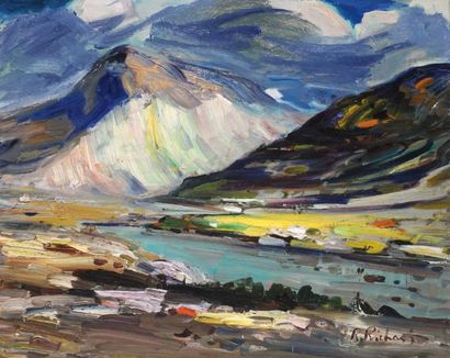 RICHARD, René Jean RCA (1895-1982)
Paysage...