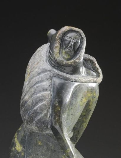 ÉCOLE INUIT XXe INUIT SCHOOL 20th C.
Homme...