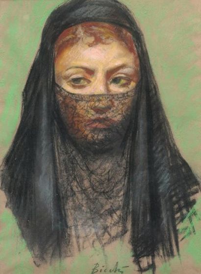 BICCHI, Silvio (1874-1948)
Portrait d'une...