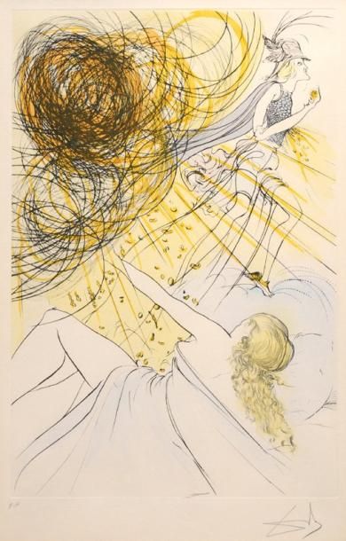 DALI, Salvador (1904-1989)
« Mercurius (Hommage...