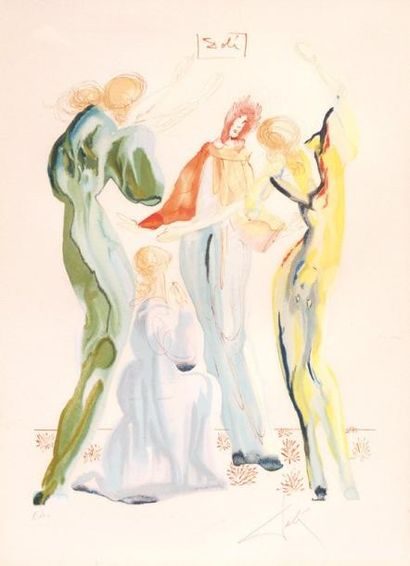 DALI, Salvador (1904-1989)
« La Danse » 1960...