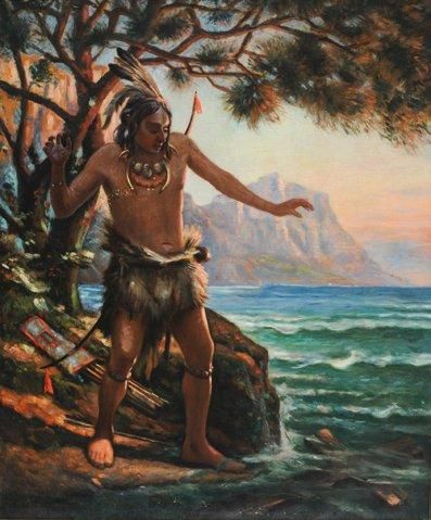 DUBÉ, Louis Théodore (Théodule) (1861-1925)
L'amérindien...