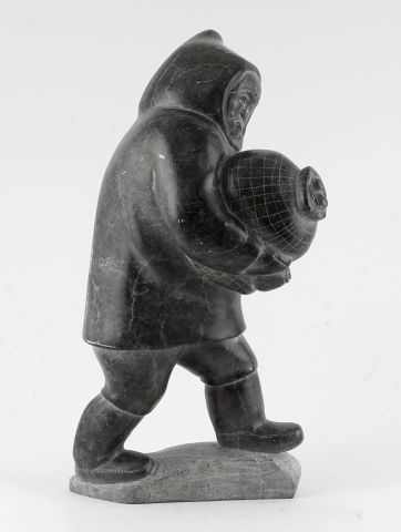NAUJA ANGIJU, Peter (1932-)

The Trader

Soapstone...