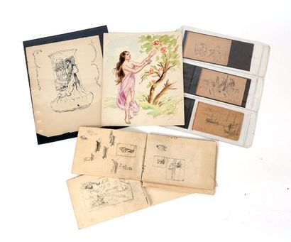 MOUNT, Rita (1888-1967)

Set of four drawings...