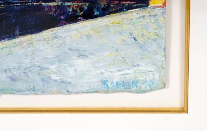 ROBLIN, Richard (1940-)

Untitled

Acrylic...
