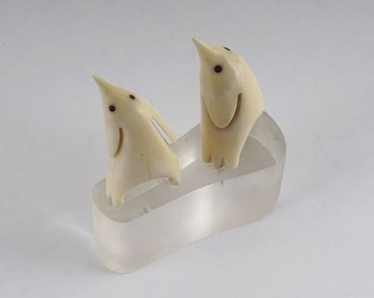 INUIT SCHOOL (20th c.)

Seals

Soapstone...