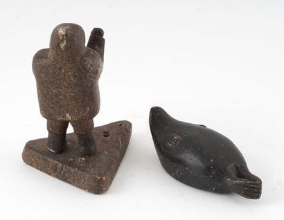 INUIT SCHOOL (early 20th c.)

Figure in an...