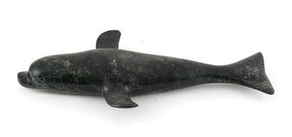 INUIT SCHOOL (20th c.)

Narwal

Soapstone...