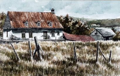 VOGEL, Jean-Philippe (1953-)

Country House

Watercolour

Signed...