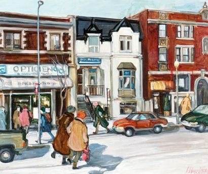HARRISON, Ingrid (1935-)

Winter in Montreal

Oil...