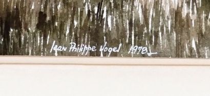 VOGEL, Jean-Philippe (1953-)

Country House

Watercolour

Signed...