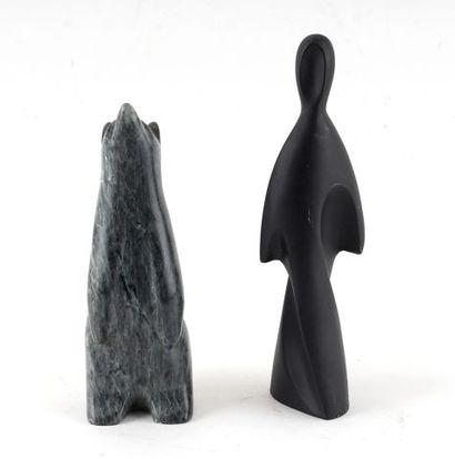 PARKINSON, Ross (1958-)

Standing Bear

Soapstone...