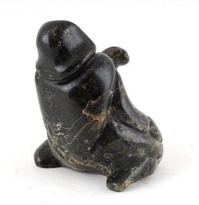 SHAQU, Mannumi (1917-2000)

Kneeling Woman

Soapstone...