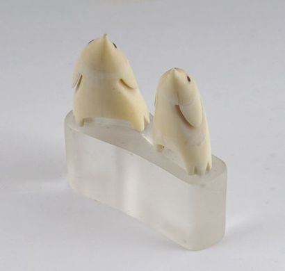 INUIT SCHOOL (20th c.)

Seals

Soapstone...