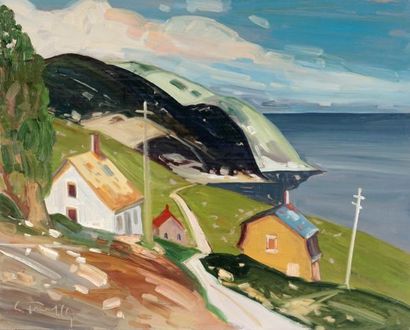 TREMBLAY, Louis (1949-)

On the Mountainside

Oil...
