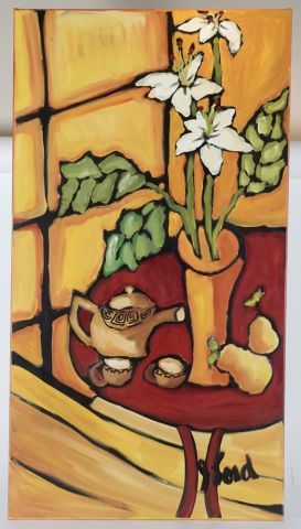 LORD, Josée (1964-)

Still life

Oil on canvas

Signed...