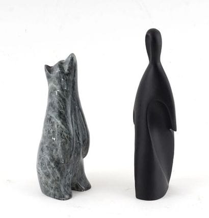 PARKINSON, Ross (1958-)

Standing Bear

Soapstone...