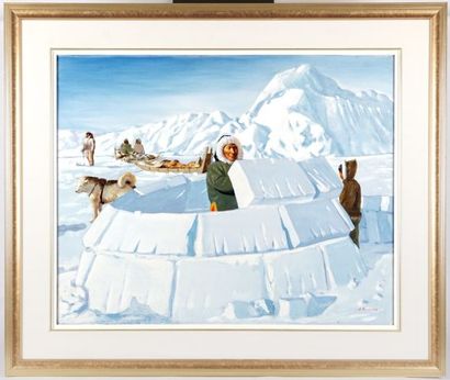 FERNANDEZ, Amneris (1950-)

Making an Igloo

Oil...