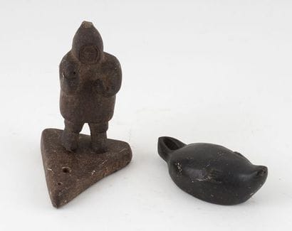 INUIT SCHOOL (early 20th c.)

Figure in an...