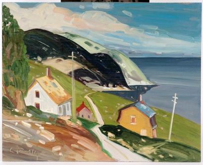 TREMBLAY, Louis (1949-)

On the Mountainside

Oil...