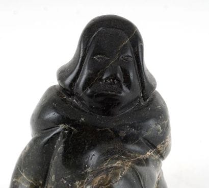 SHAQU, Mannumi (1917-2000)

Kneeling Woman

Soapstone...