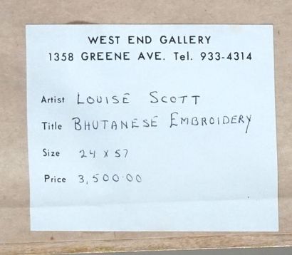 SCOTT, Louise (1936-2007)


