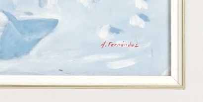 FERNANDEZ, Amneris (1950-)

Making an Igloo

Oil...