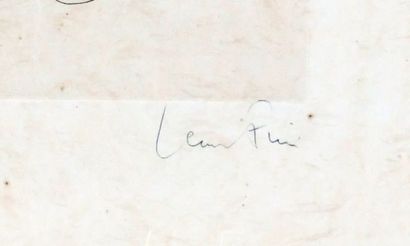FINI, Leonor (1907-1996)

Worship

Lithograph

Signed...