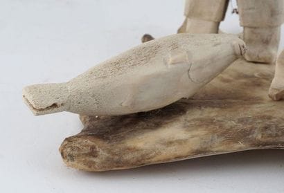 INUIT SCHOOL (20th c.)

On the Hunt

Bone...
