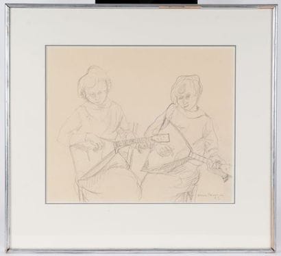 MASSON, Henri Léopold (1907-1996)

The Musicians

Graphite...