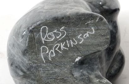 PARKINSON, Ross (1958-)

Standing Bear

Soapstone...