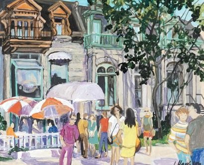 HARRISON, Ingrid (1935-)

Montreal Street...